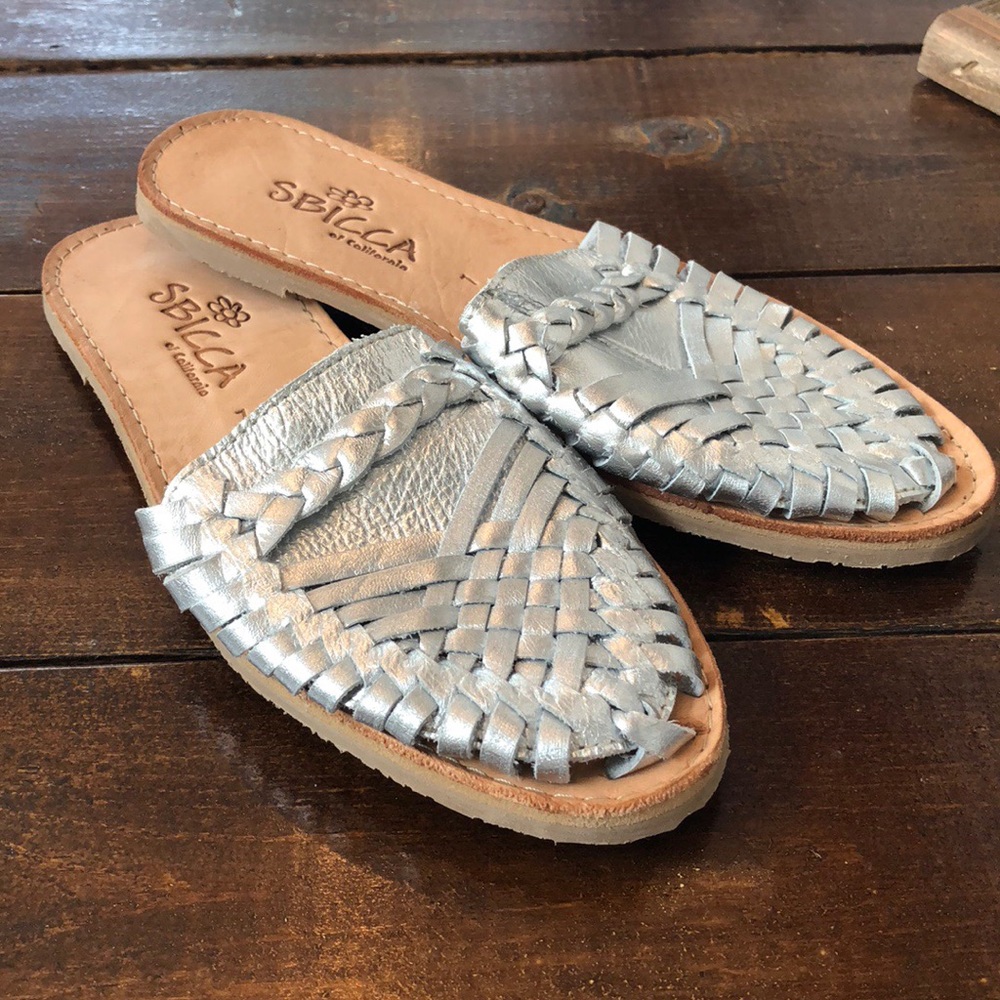 Sbicca Braided Mules